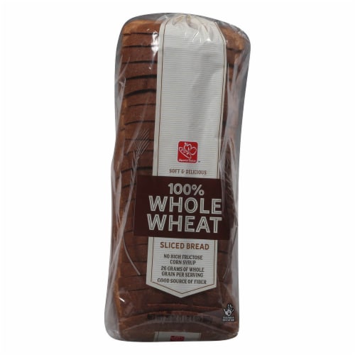 Harris Teeter® 100% Whole Wheat Sliced Bread Perspective: front