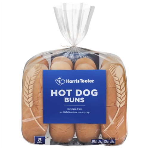 Harris Teeter™ 6" Hot Dog Buns Perspective: front
