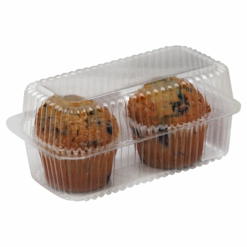 Fresh Foods Market Blueberry Muffins Perspective: front