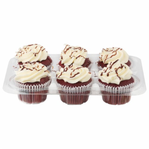 Harris Teeter™ Fresh Foods Market Red Velvet Cupcakes Perspective: front