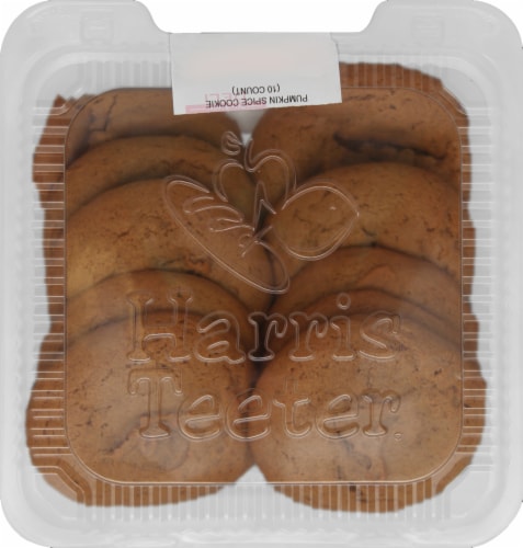 Harris Teeter™ Pumpkin Spice Cookies Perspective: front