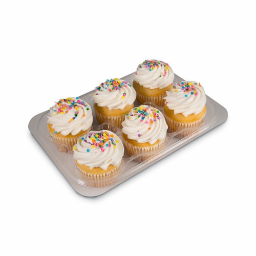 Harris Teeter™ Decorated Yelllow Cupcakes Perspective: front