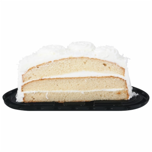 Harris Teeter™ Gourmet Coconut Half Cake Perspective: front