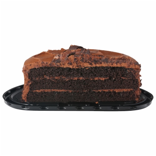Fresh Foods Market Double Chocolate Cake Half Perspective: front