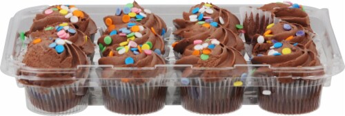 Fresh Foods Market Mini Chocolate Cupcakes Perspective: front