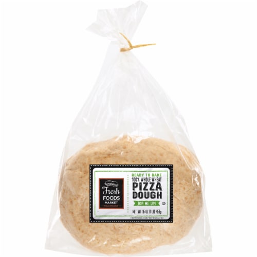 Fresh Foods Market Wheat Pizza Dough Balls Perspective: front