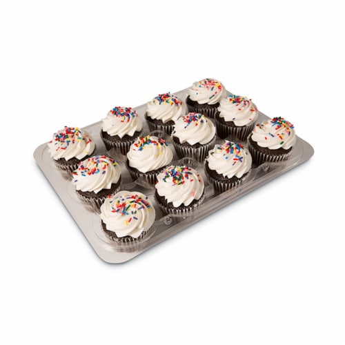 Harris Teeter™ Fresh Foods Market Decorated Chocolate Cupcakes Perspective: front