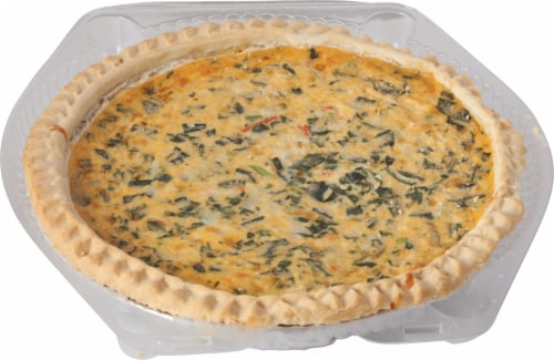 Spinach & Tomato Quiche