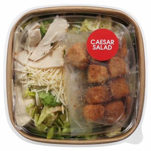 Fresh Foods Market Chicken Caesar Salad Perspective: front