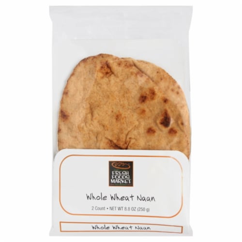 Fresh Foods Market Whole Wheat Naan Perspective: front