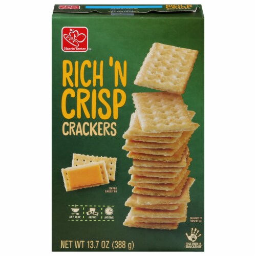 Harris Teeter® Rich 'n Crisp Crackers Perspective: front