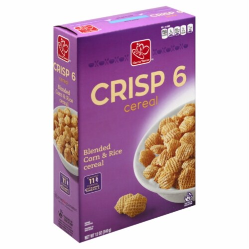 Harris Teeter Crisp 6 Corn & Rice Cereal Perspective: front