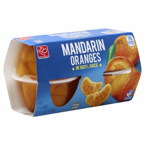 Harris Teeter™ Mandarin Oranges in 100% Juice Fruit Bowls