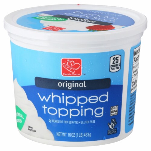 Harris Teeter Whipped Topping Perspective: front