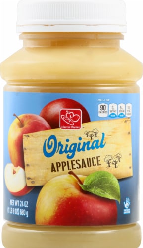 Harris Teeter™ Original Applesauce Perspective: front