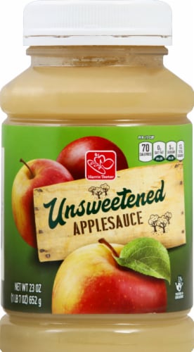 Harris Teeter™ Unsweetened Applesauce Perspective: front