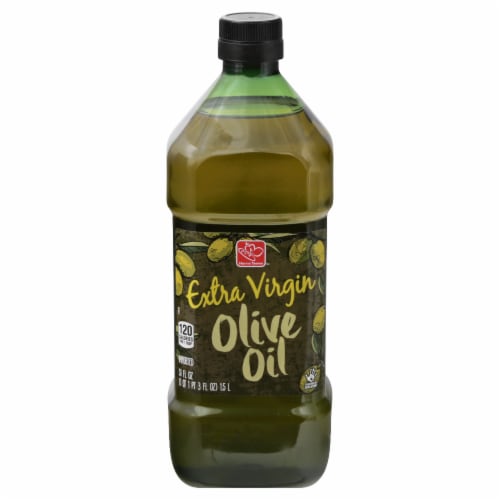 Harris Teeter™ Extra Virgin Olive Oil Perspective: front