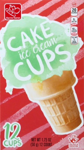 Harris Teeter™ Cake Ice Cream Cups Perspective: front
