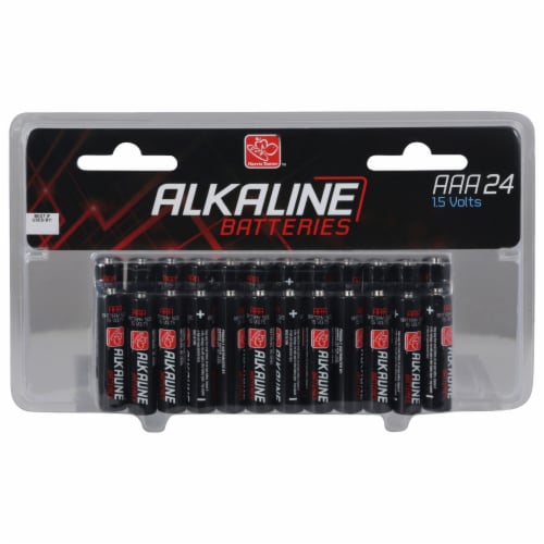 Harris Teeter Alkaline AAA  Batteries - 24 Pack Perspective: front
