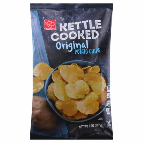 Harris Teeter™ Original Kettle Cooked Potato Chips Perspective: front