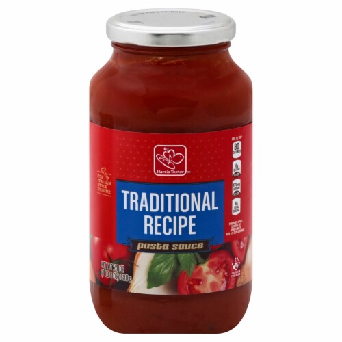 Harris Teeter Traditional Pasta Sauce Perspective: front
