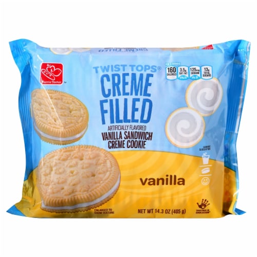 Harris Teeter Vanilla Creme Twist Tops Perspective: front