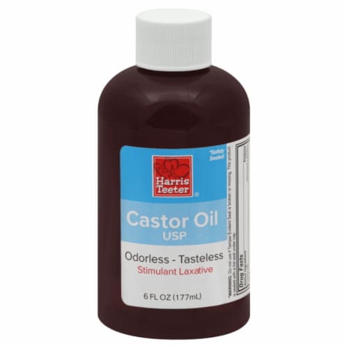 Harris Teeter® Odorless Tasteless Castor Oil Perspective: front