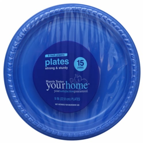 Harris Teeter Your Home™ 9-Inch Plastic Plates Perspective: front