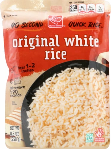 Harris Teeter™ 90 Second Quick Rice® Original White Rice Perspective: front