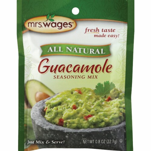 Mrs. Wages® Guacamole Seasoning Mix Perspective: front