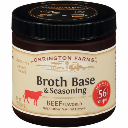 Orrington Farms® Beef Broth Base & Seasoning Perspective: front