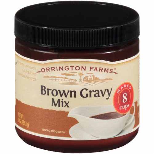 Orrington Farms Brown Gravy Mix Perspective: front