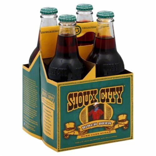 Sioux City Birch Beer 4pk Perspective: front