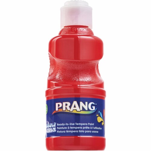 Prang Ready-to-Use Washable Tempera Paint - 8 fl oz - 1 Each - Red Prang Ready-to-Use Washable Tempera Paint - 8 fl oz - 1 Each - Red