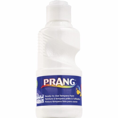Prang Ready-to-Use Washable Tempera Paint - 8 fl oz - 1 Each - White Prang Ready-to-Use Washable Tempera Paint - 8 fl oz - 1 Each - White