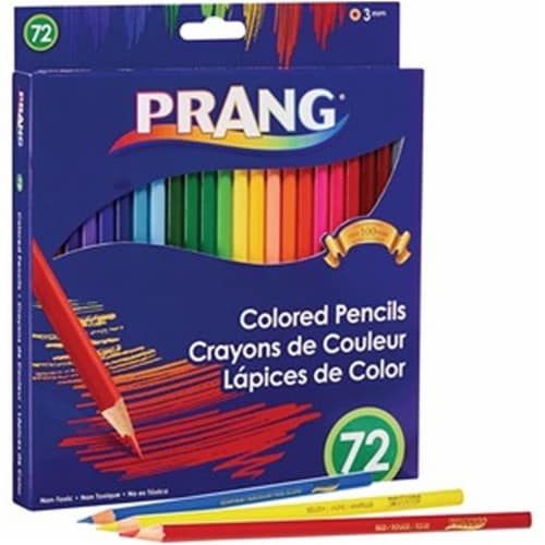 Colored Pencils, 3.3mm, Sharpened, 72 Colors, 1 - Fry's Food Stores