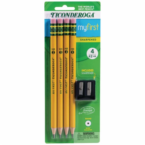 PENCILS,Ticonderoga #2 Black, Pre-sharpened, 10 ct.