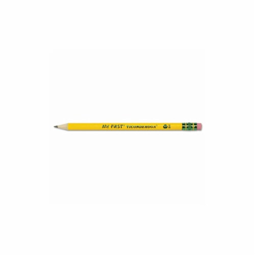 Ticonderoga Black Wood-Cased Pencils #2 HB Lead 12 Per Pack 3 Packs  (DIX13953-3), 1 - Fred Meyer