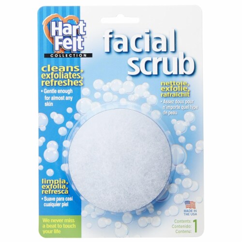 HartFelt™ Compac Facial Scrub Perspective: front