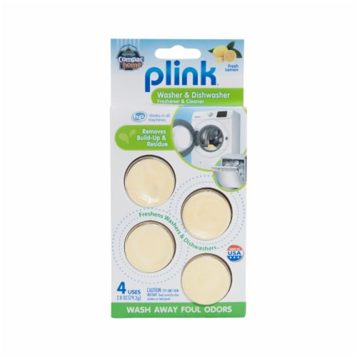 Compac Plink Washer and Dishwasher Freshener Lemon Perspective: front