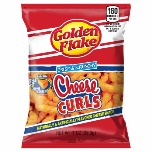 Golden Flake®Cheese Curls Perspective: front