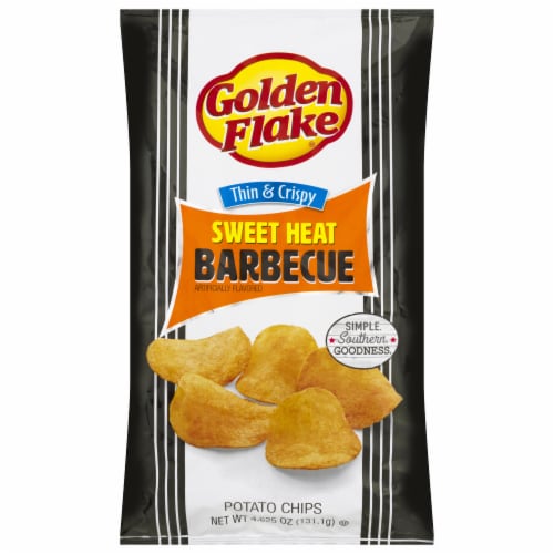 Golden Flake® Sweet Heat BBQ Potato Chips Perspective: front