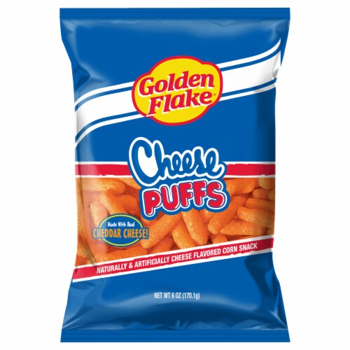 Golden Flake® Baked Cheese Puffs Perspective: front