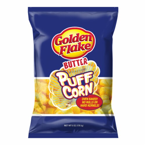 Golden Flake® Butter Puff Corn Perspective: front