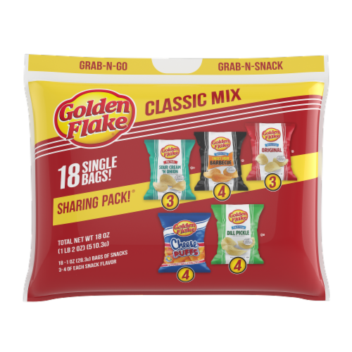 Golden Flake® Classic Mix Multipack Perspective: front