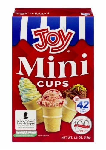 Joy® Mini Cups Perspective: front
