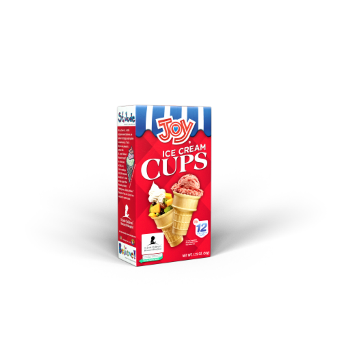 Joy® Ice Cream Cup Perspective: front