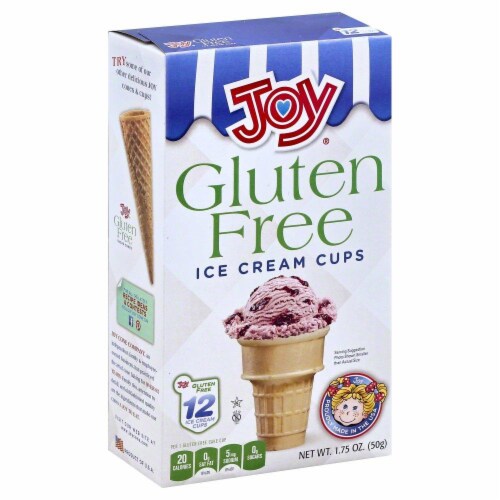 Joy Gluten Free Ice Cream Cups Perspective: front
