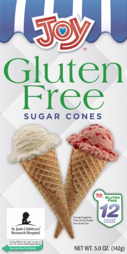 Joy® Gluten Free Sugar Cones Perspective: front