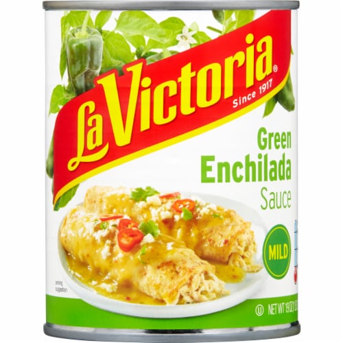 La Victoria Mild Green Enchilada Sauce Perspective: front